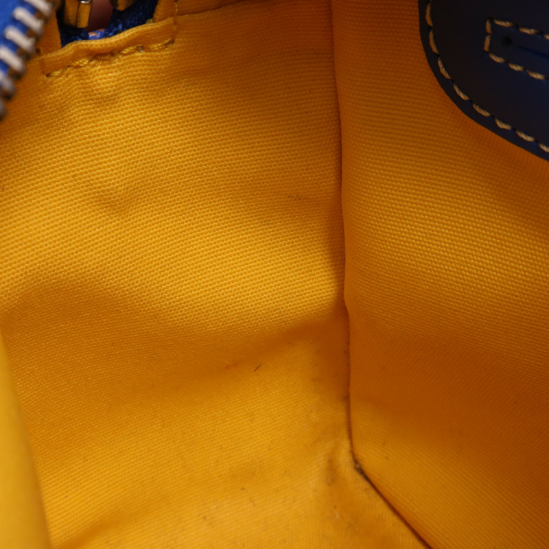 GOYARD 塗層帆布Sac Cap Vert銀扣肩背袋-13