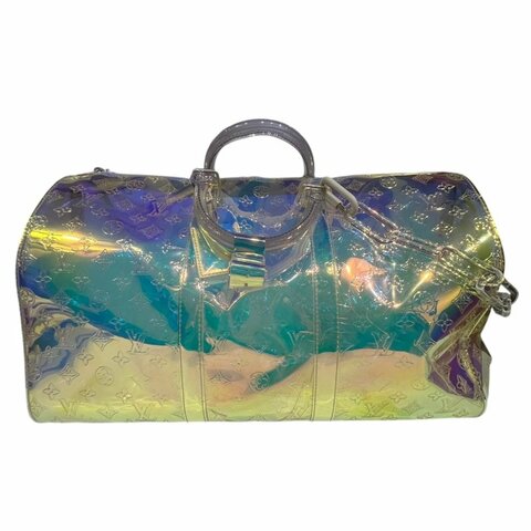 【美收精品】LV 炫彩透明大行李袋 4-492