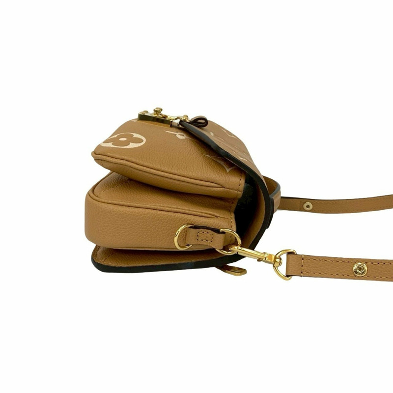 全新未使用，已妥善保存的路易威登 Pochette Metis EW Monogram Empreinte 皮革兩手提/肩背包 2052a-5