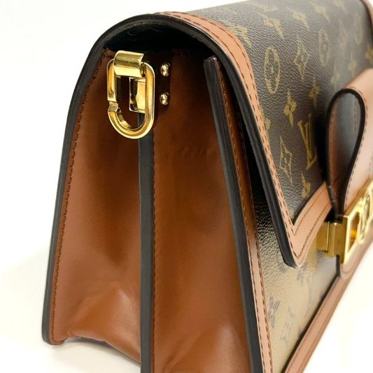 LV原花雙色金釦Dauphine達芙妮MM M45958-6