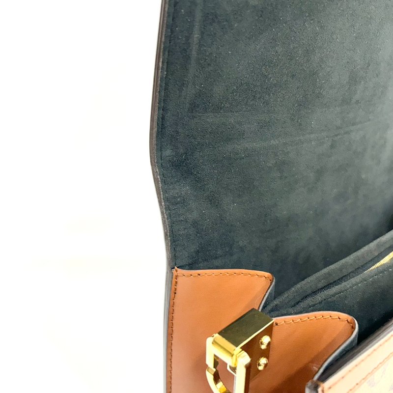 LV原花雙色金釦Dauphine達芙妮MM M45958-12