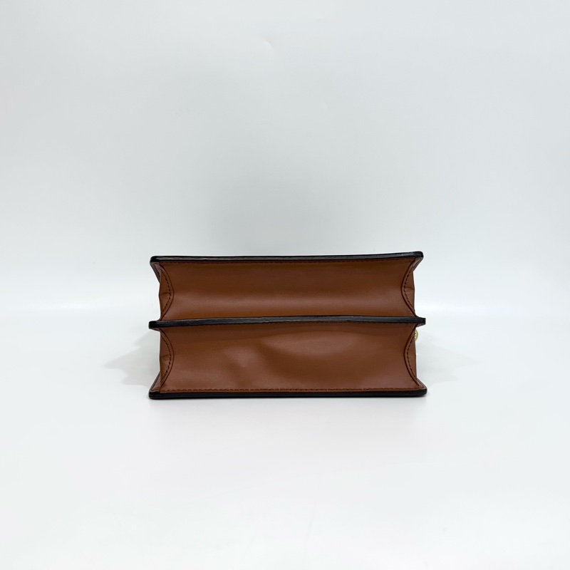 LV原花雙色金釦Dauphine達芙妮MM M45958-4