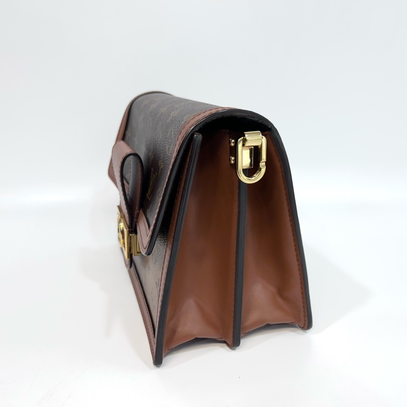 LV原花雙色金釦Dauphine達芙妮MM M45958-10