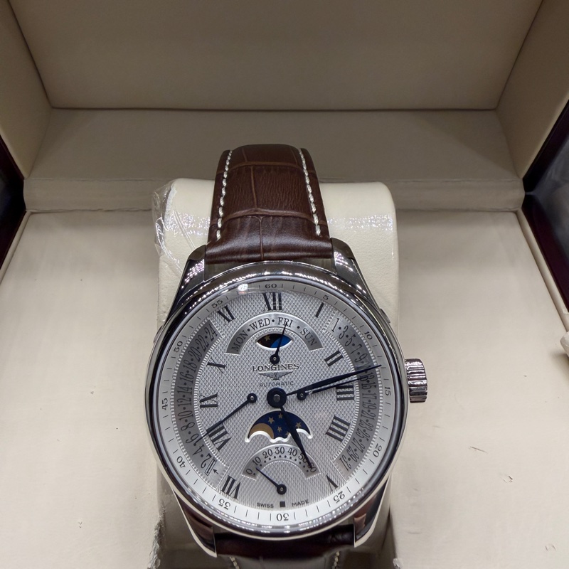 LONGINES 巨擘系列 四逆跳 (Longines Master Collection Retrograde)-1