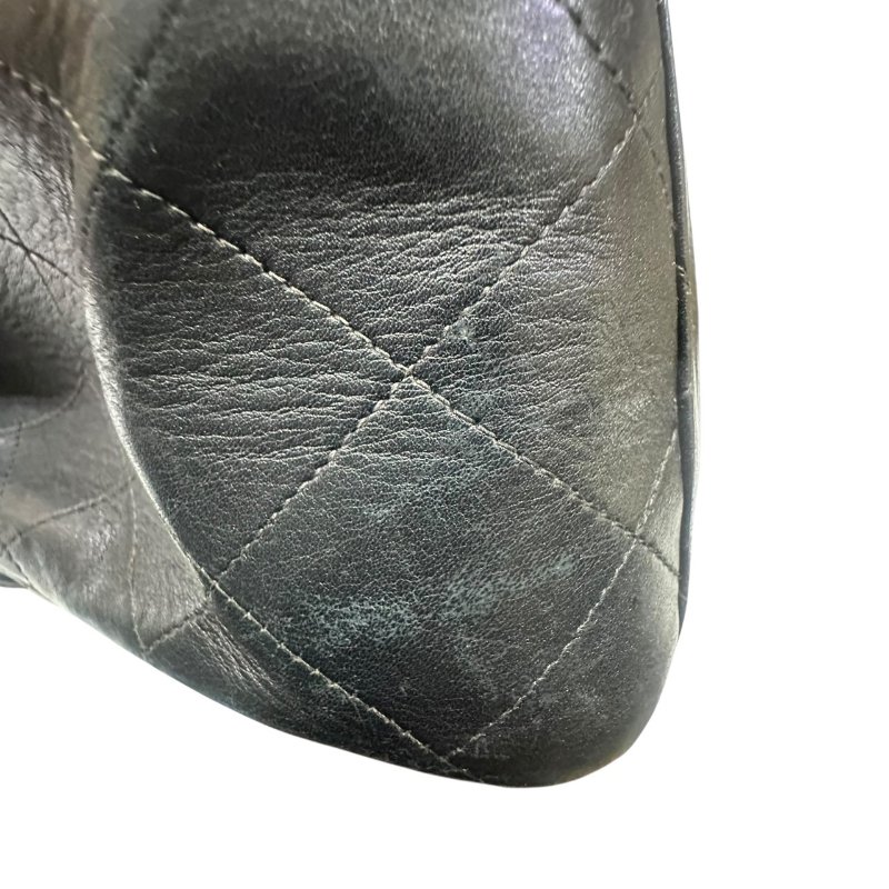 【美收精品】CHANEL黑色羊皮古董肩背包 4-487-12