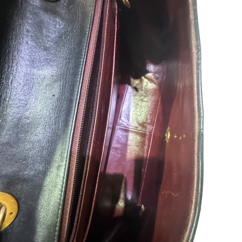 【美收精品】CHANEL黑色羊皮古董肩背包 4-487-16