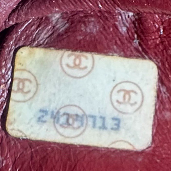 【美收精品】CHANEL黑色羊皮古董肩背包 4-487-20