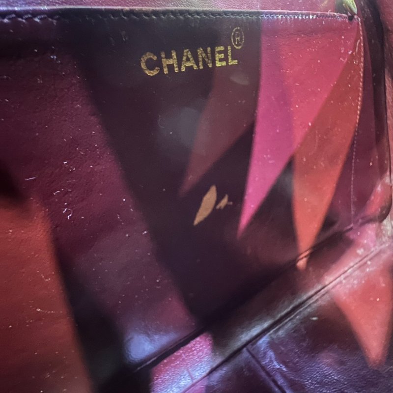 【美收精品】CHANEL黑色羊皮古董肩背包 4-487-21