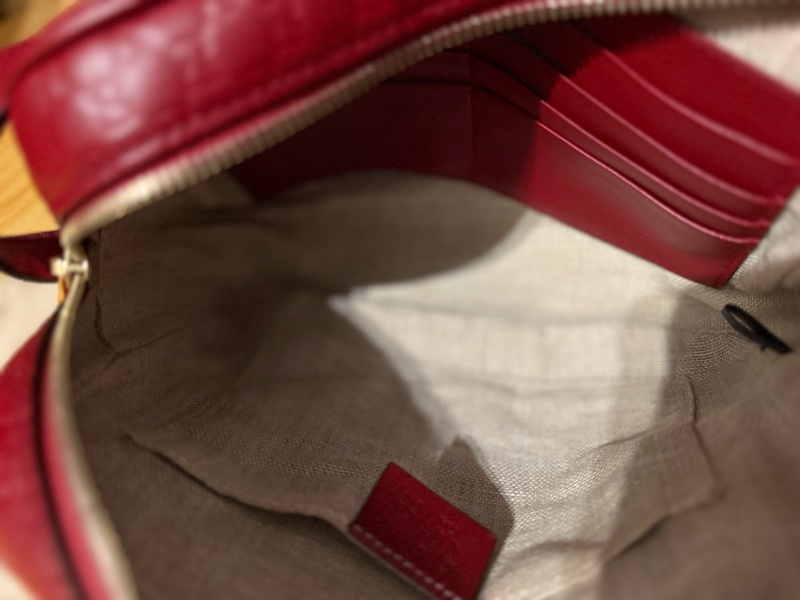 9新GUCCI 古馳典雙GLOGO緹花小牛皮 壓紋包-14