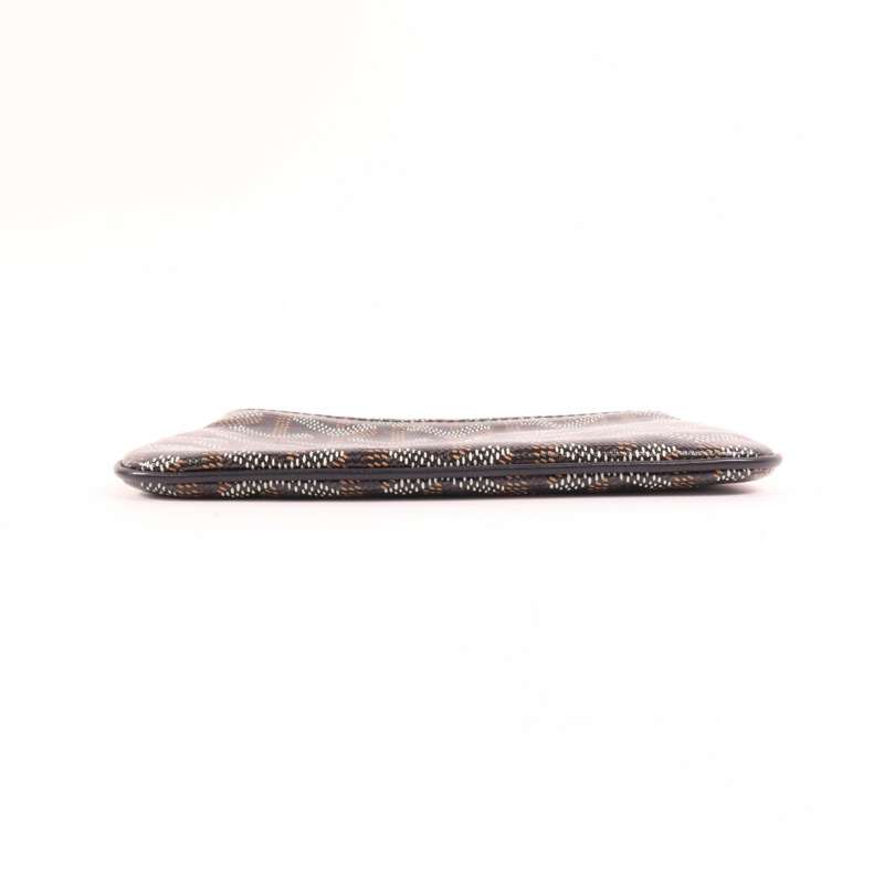 GOYARD 塗層帆布Pouch銀扣手拿包-3