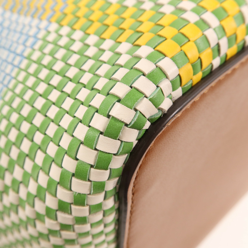 Tory Burch 牛皮皮革Tote Bag金扣肩背袋-8