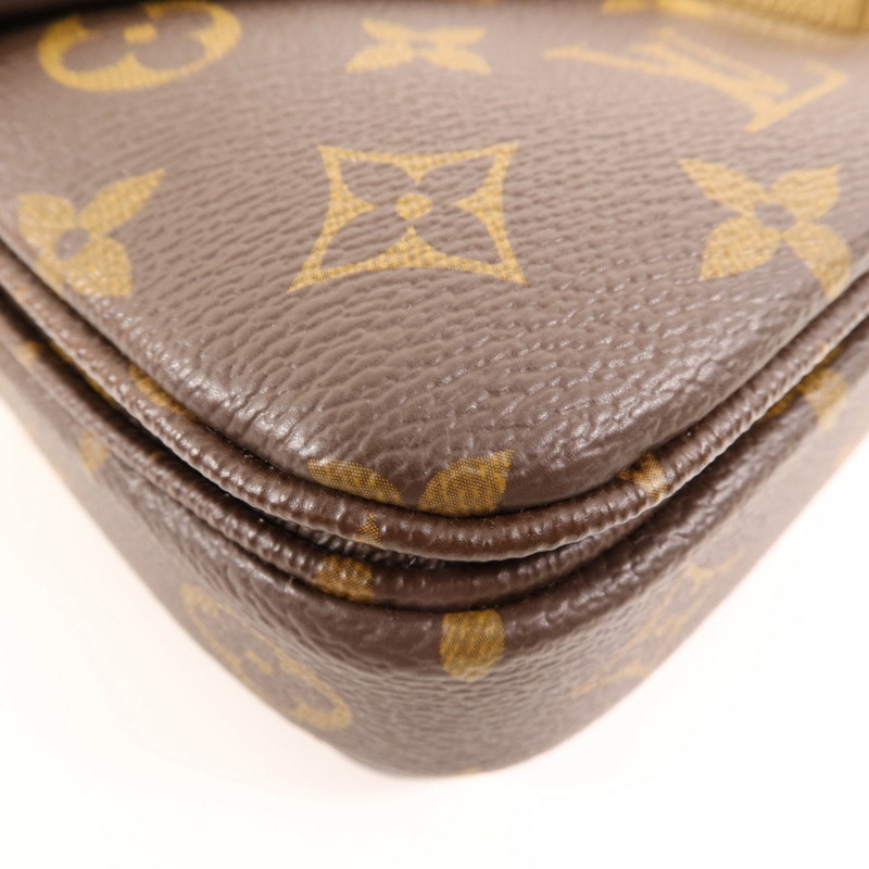 LOUIS VUITTON Monogram Pochette Metis  East West金扣手挽肩背兩用袋-8