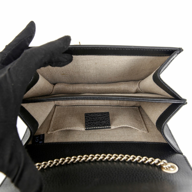 GUCCI 互扣鏈條單肩斜背包 510304-8