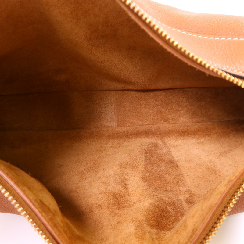 CELINE 牛皮皮革Romy Bag金扣肩背袋-4