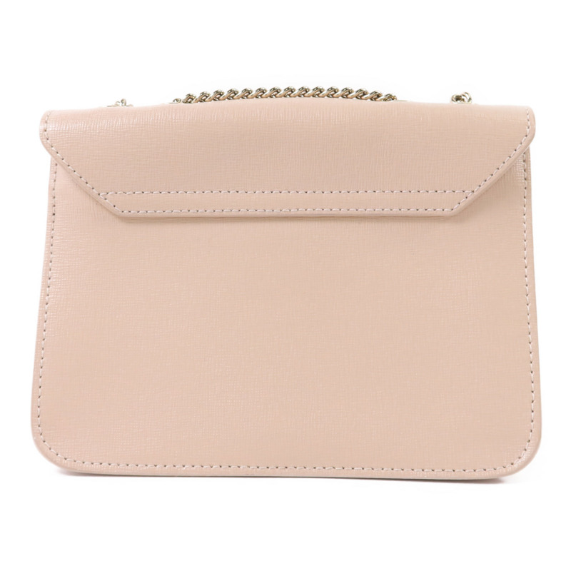 Furla 皮革Chain Shoulder Bag金扣鏈帶肩背袋-1