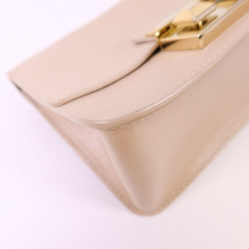 Furla 皮革Chain Shoulder Bag金扣鏈帶肩背袋-12