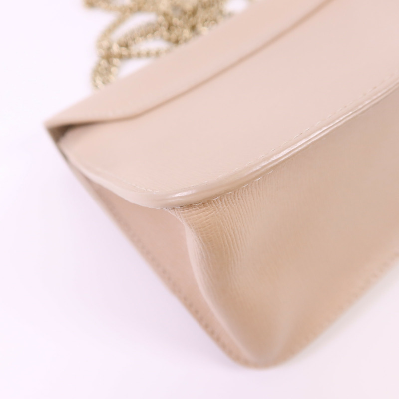 Furla 皮革Chain Shoulder Bag金扣鏈帶肩背袋-14