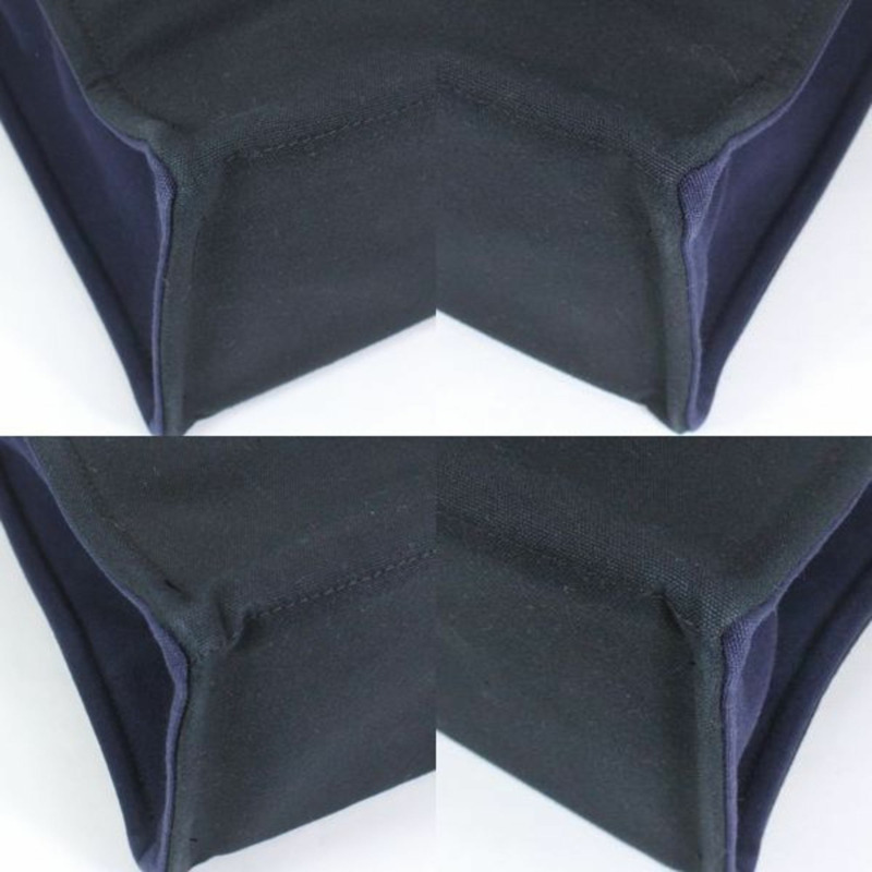 愛馬仕 Foule Tote GM 單肩包，黑色和海軍藍配色，男女通用，HERMES T4861-7