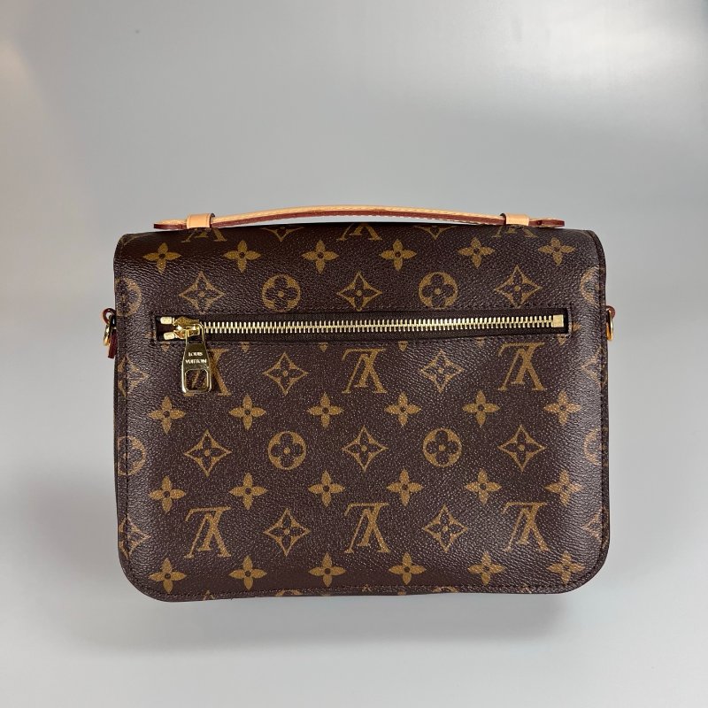 LV M40780/晶片款 老花郵差包-1