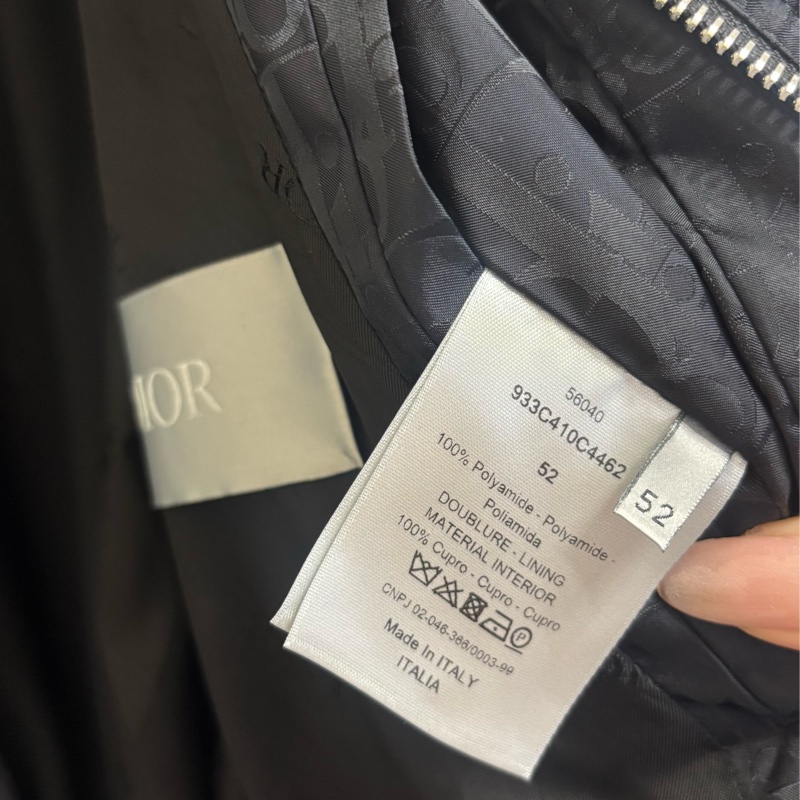 Dior Oblique 緹花飛行夾克男女都可以穿-9