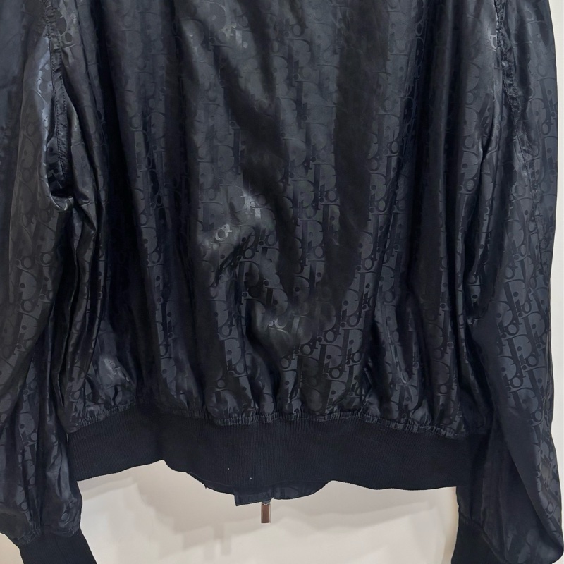 Dior Oblique 緹花飛行夾克男女都可以穿-11