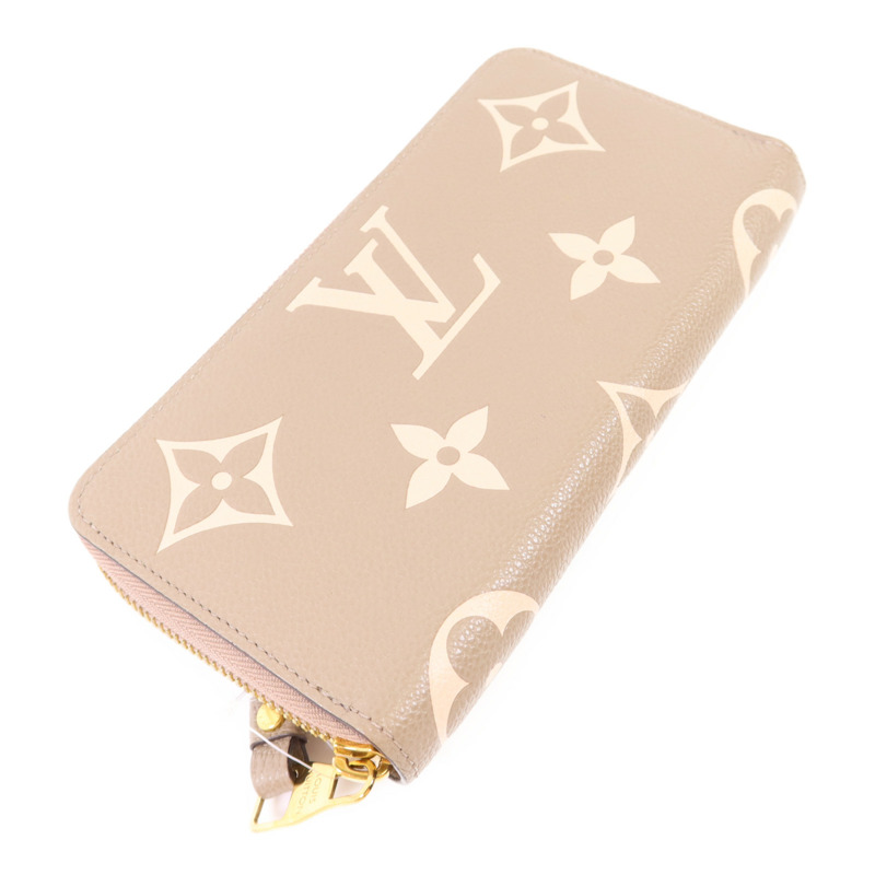 LOUIS VUITTON Monogram Empreinte Long Round Wallet金扣長錢包-2