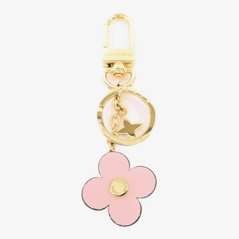LOUIS VUITTON 金屬/Monogram/Epi Blooming Flowers BB Key Holder金扣鎖匙扣-1