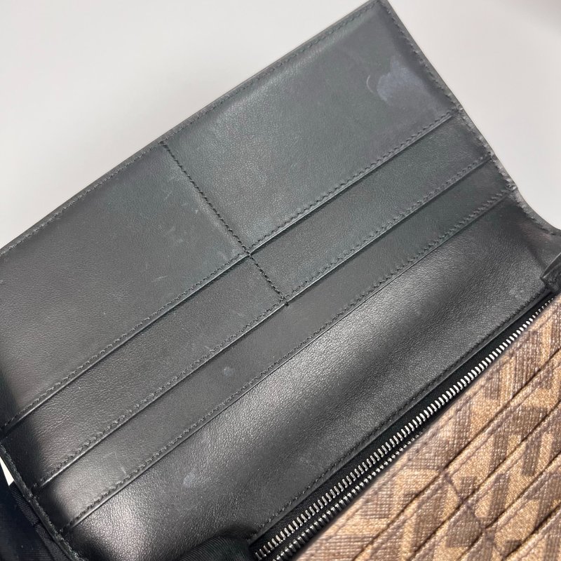 全新品 FENDI  老花對開長夾-6