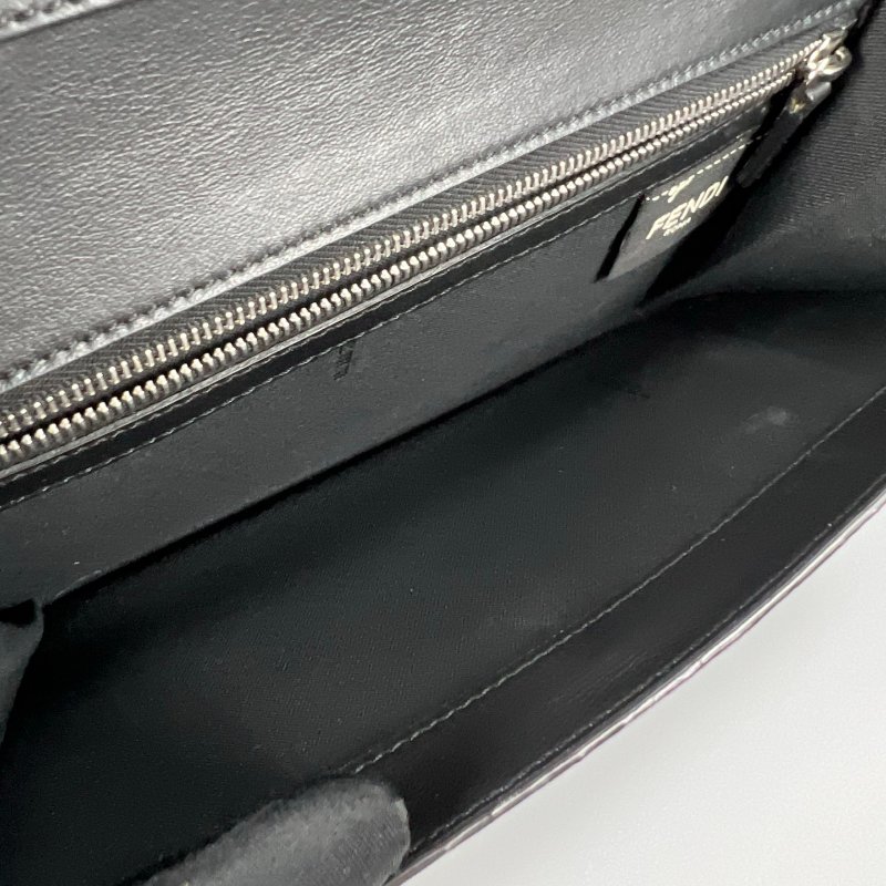 全新品 FENDI  老花對開長夾-7