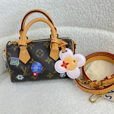 有票❤️全新LV speed nano聖誕節限量版