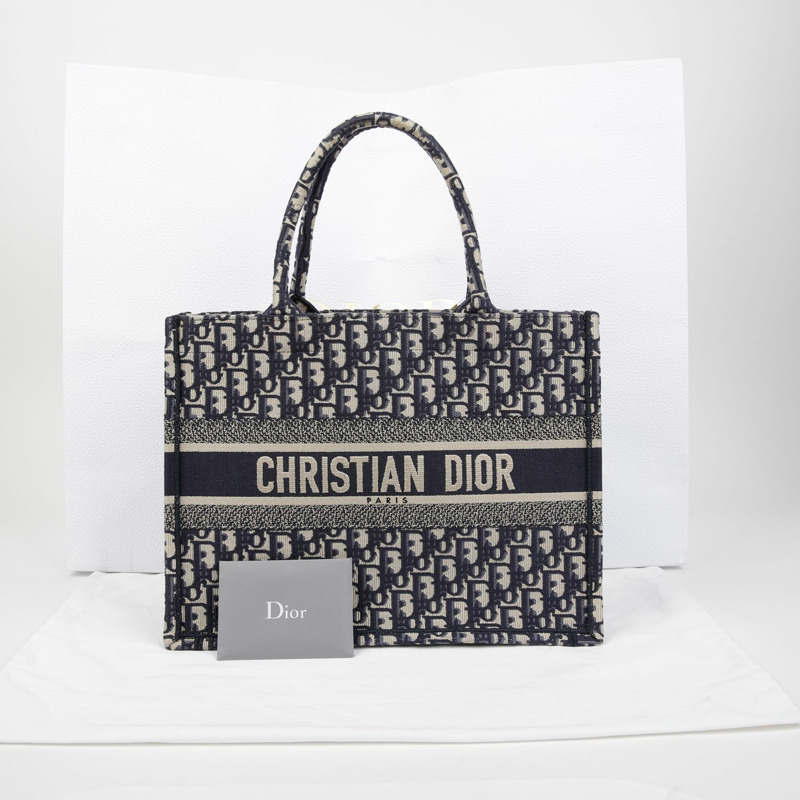DIOR M1296ZRIW 中號書本手提包-0