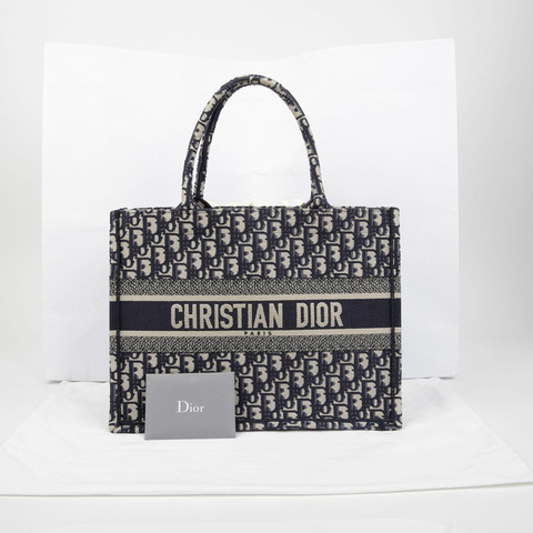 DIOR M1296ZRIW 中號書本手提包