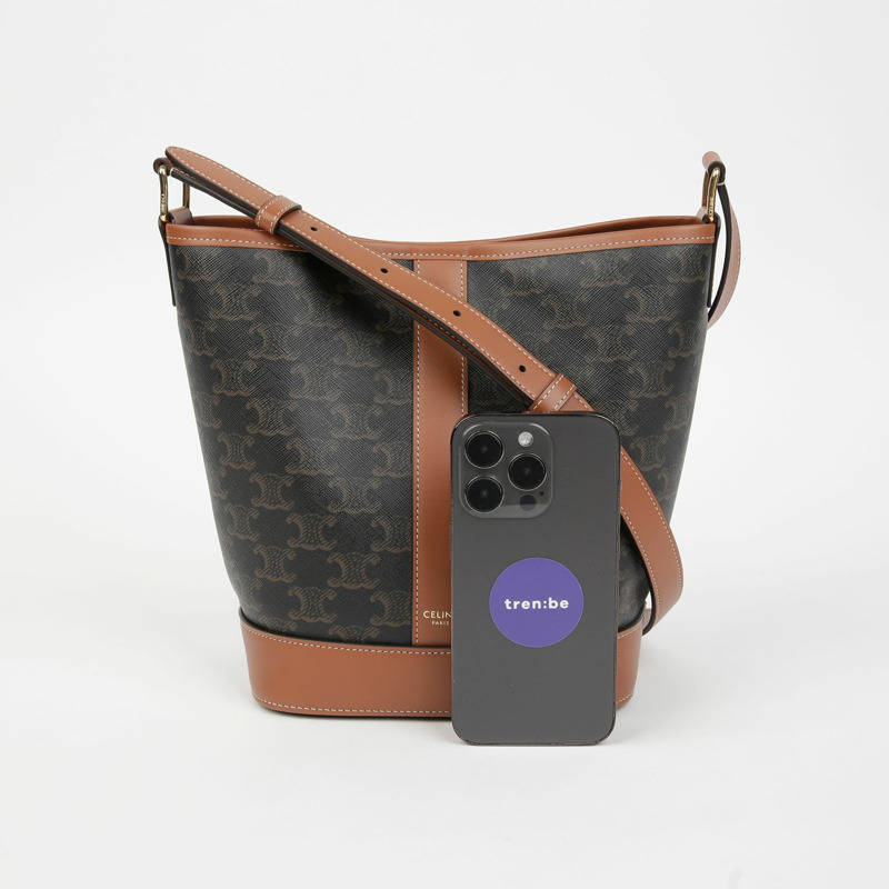 【包稅】CELINE 191442CAS Triope 小號水桶肩背包-6