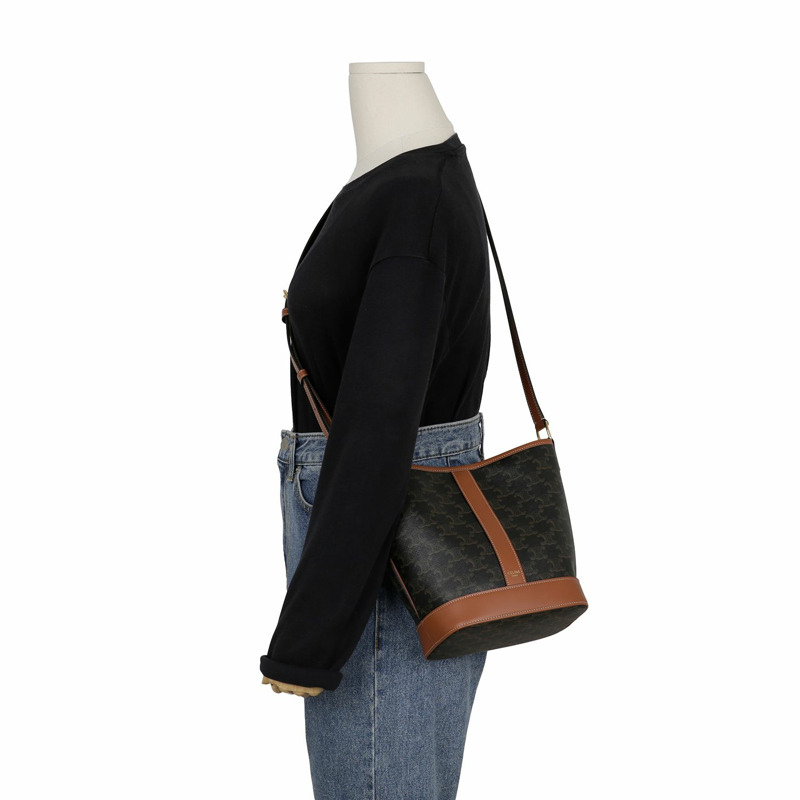 【包稅】CELINE 191442CAS Triope 小號水桶肩背包-8