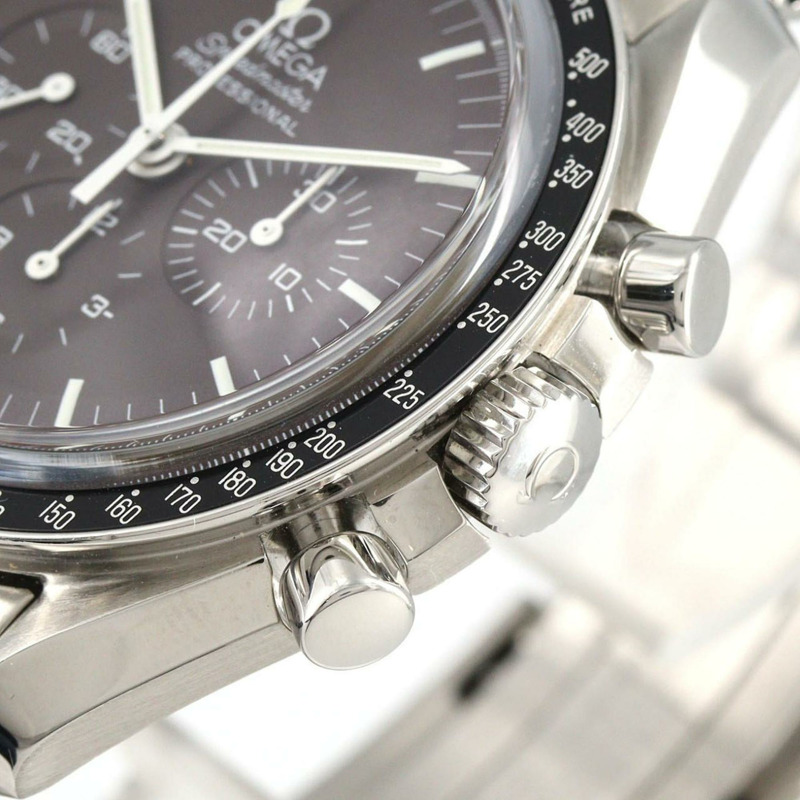 歐米茄超霸專業311.30.42.30.13.001不鏽鋼手動上鍊腕錶-2