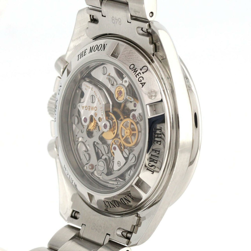 歐米茄超霸專業311.30.42.30.13.001不鏽鋼手動上鍊腕錶-4