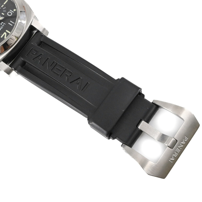 沛納海 Luminor Marina 自動腕錶，黑色錶盤，PAM00164-9