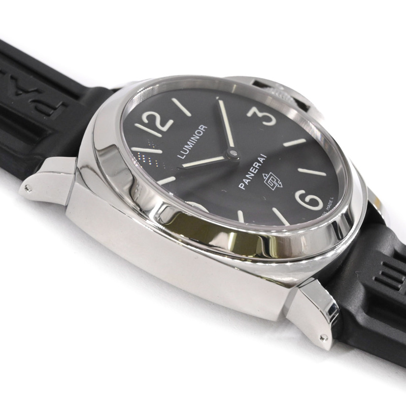 沛納海 Luminor 手動上鍊男士腕錶，黑色錶盤，PAM00000-2