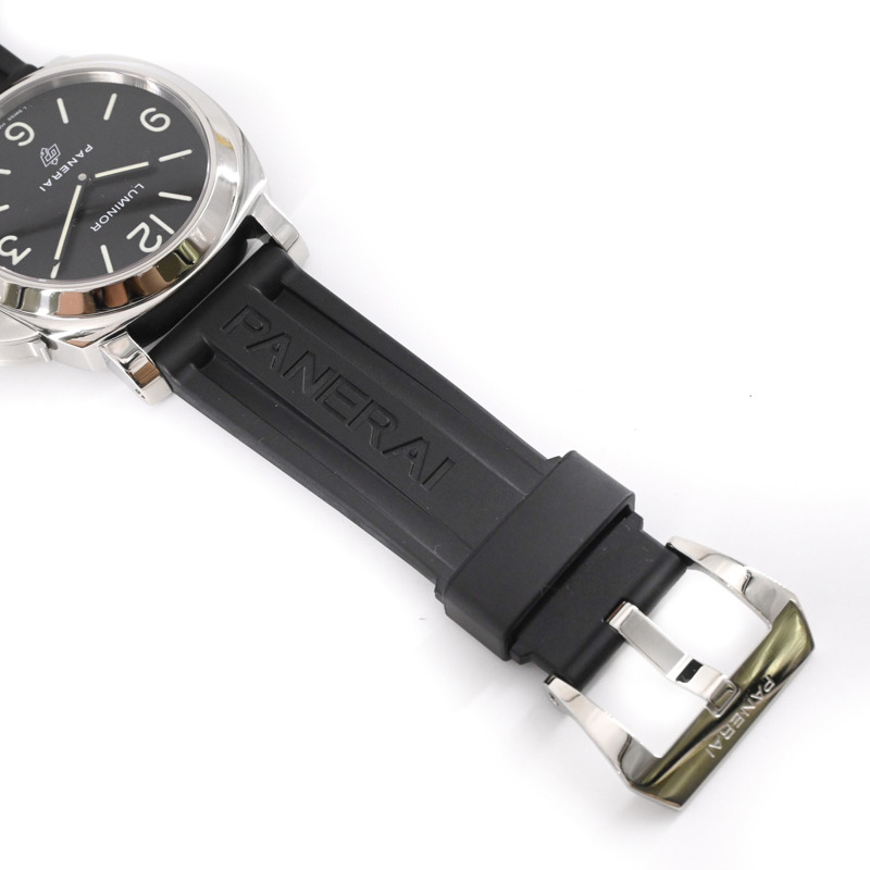 沛納海 Luminor 手動上鍊男士腕錶，黑色錶盤，PAM00000-6