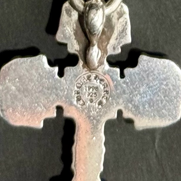 Chrome Hearts 歌德式火焰十字一體鏈-8