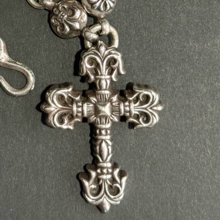 Chrome Hearts 歌德式火焰十字一體鏈-10