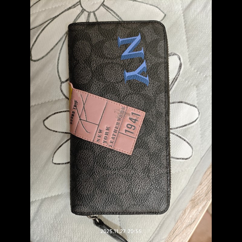 Coach rexy男長夾-1