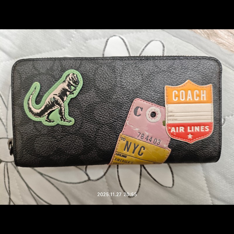 Coach rexy男長夾-5