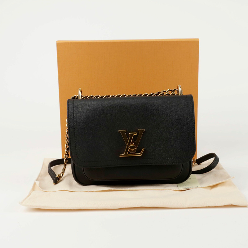LOUIS VUITTON M57073 Lockme PM 鏈條單肩斜背包-0