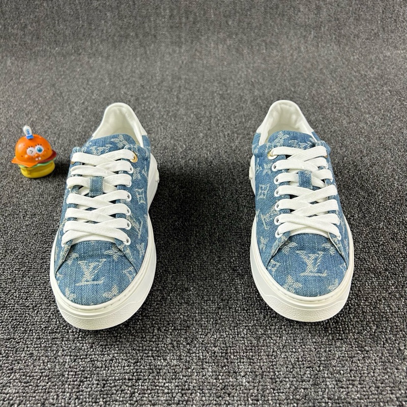 Louis Vuitton路易威登藍色松糕鞋 尺碼：37.5-0