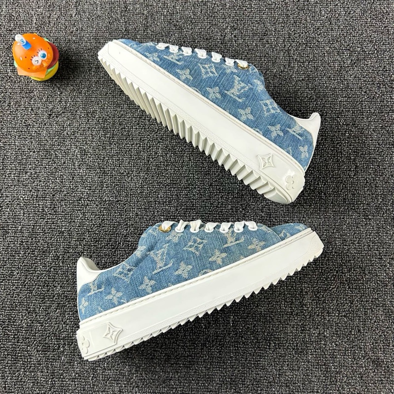 Louis Vuitton路易威登藍色松糕鞋 尺碼：37.5-3