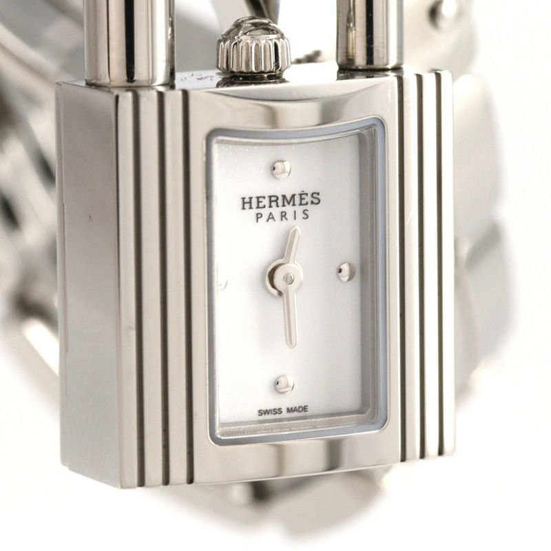 愛馬仕 Kelly KE4.110 不鏽鋼石英錶-6