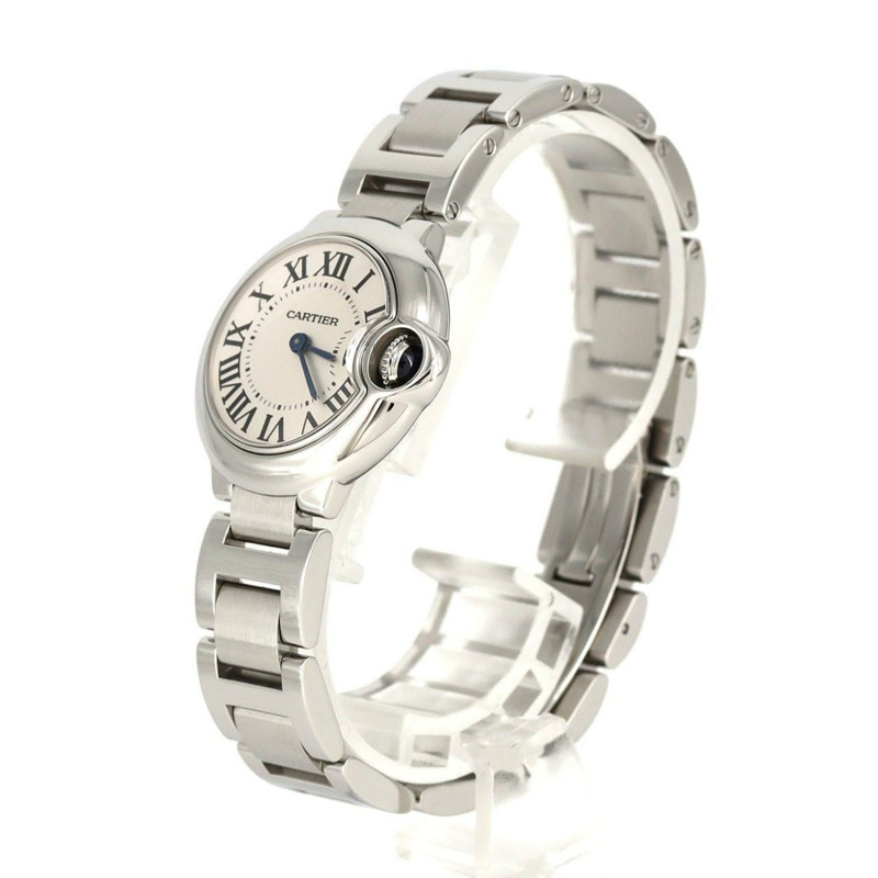 卡地亞 Ballon Bleu SM W69010Z4 不鏽鋼石英腕錶-1