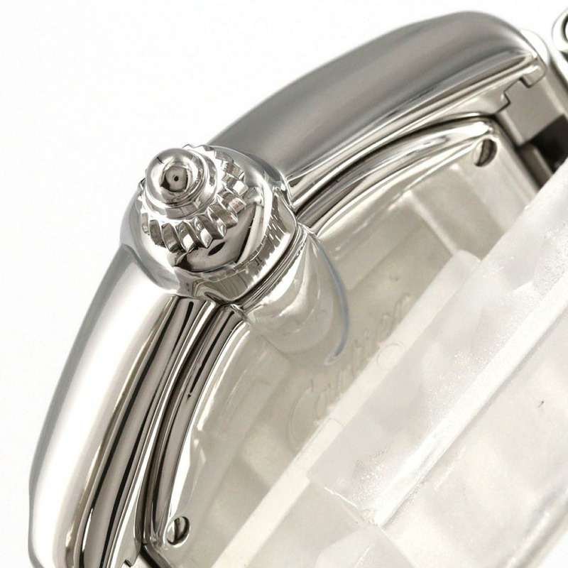 卡地亞 Roadster SM W62053V3 不鏽鋼石英錶-3