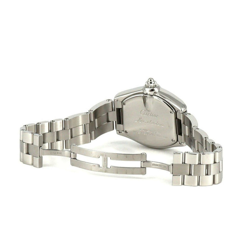 卡地亞 Roadster SM W62053V3 不鏽鋼石英錶-6